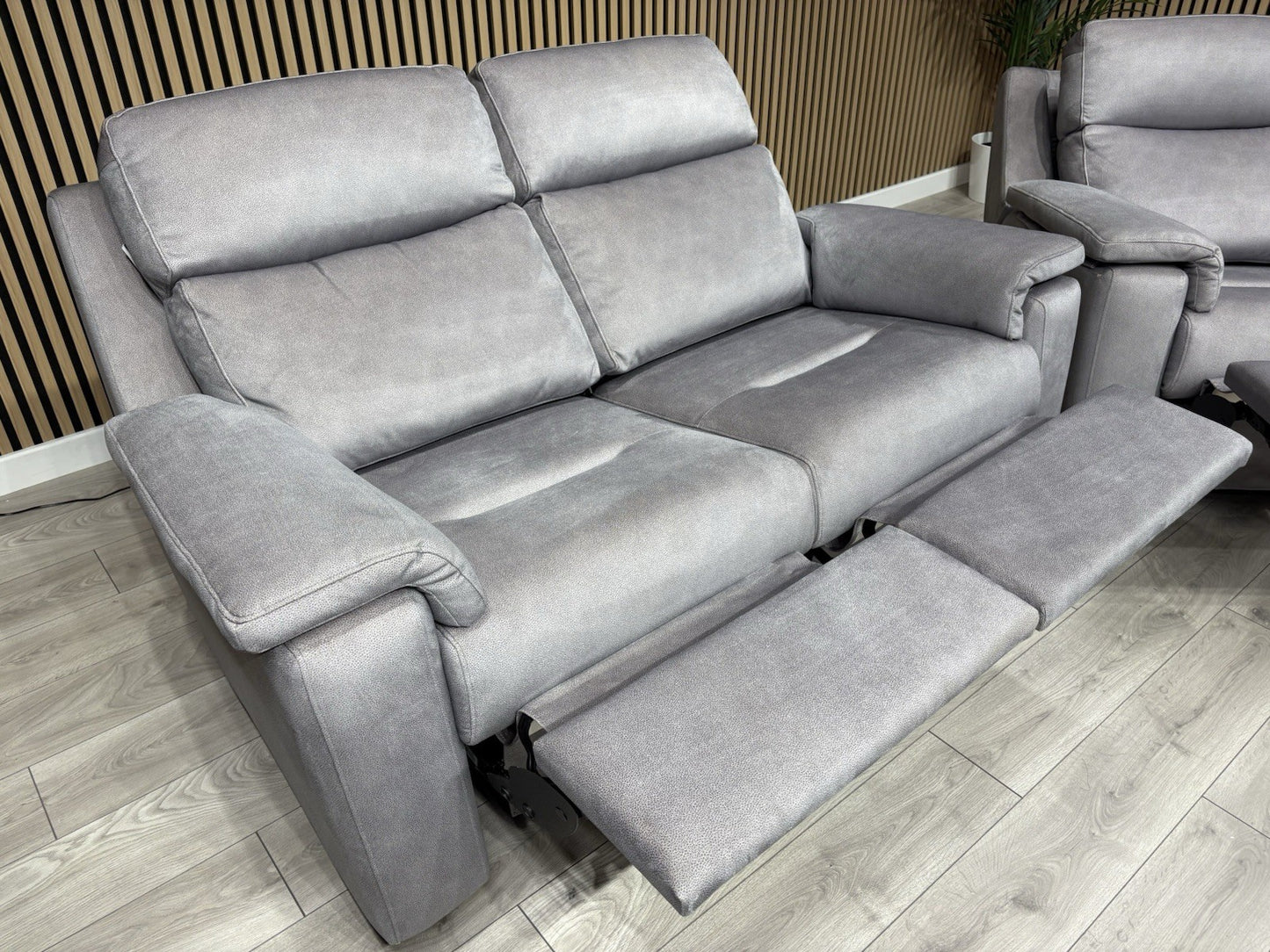 G Plan THORNBURY Fabric 2 Seater Sofa + Armchair, Power Recliners - RRP £5,940