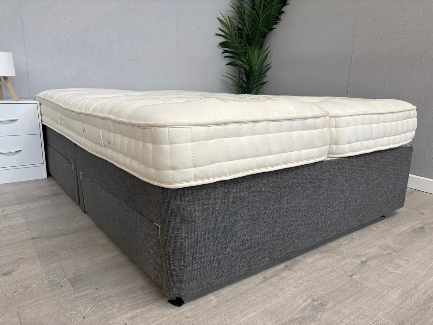 Hypnos Emotion Natural Pocket 5ft Kingsize Split Adjustable Mattress - RRP £1898