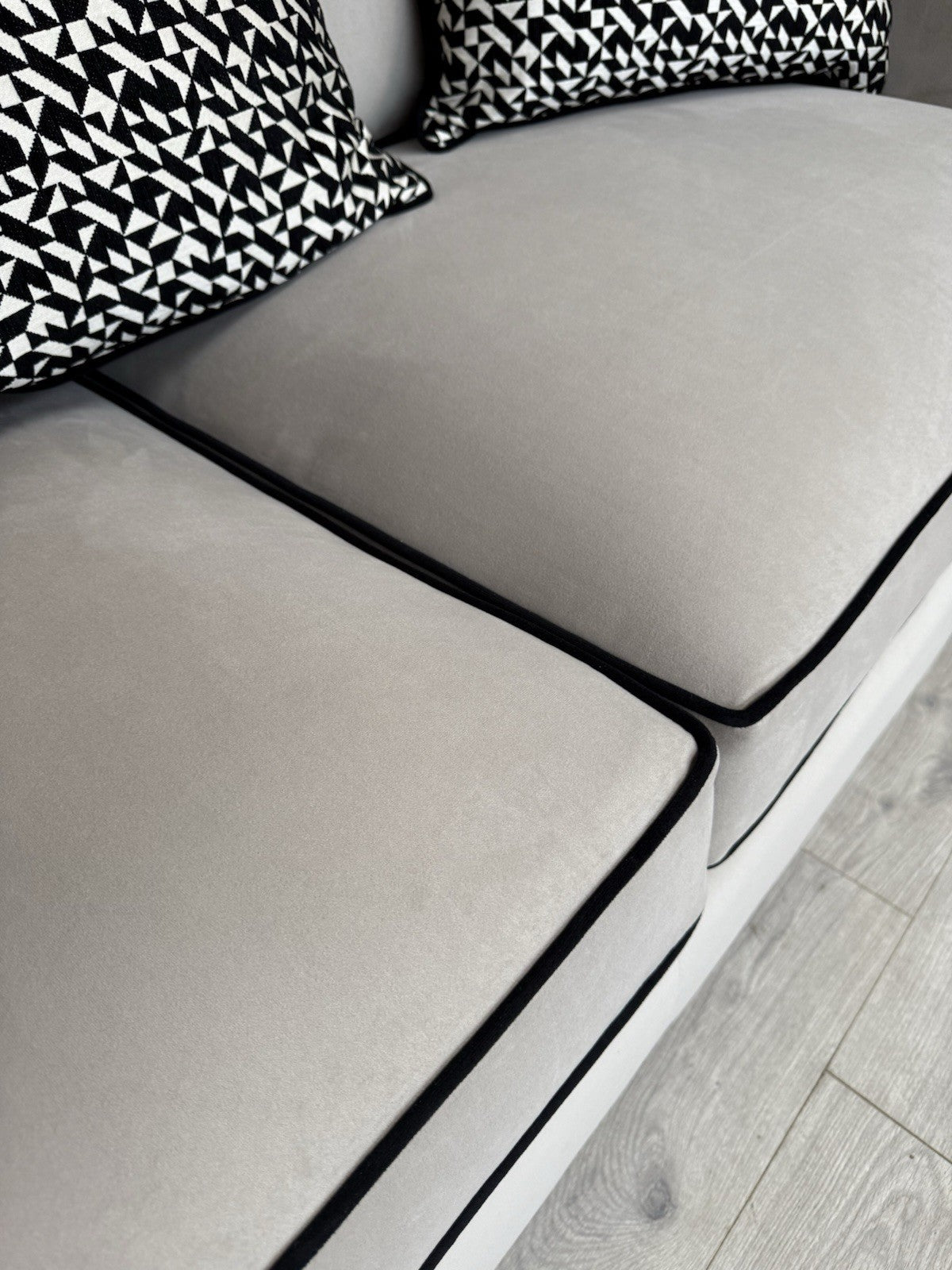 Furniture Village CELINE Fabric 3 Seater Sofa + 2 x Armchairs - RRP £5,685