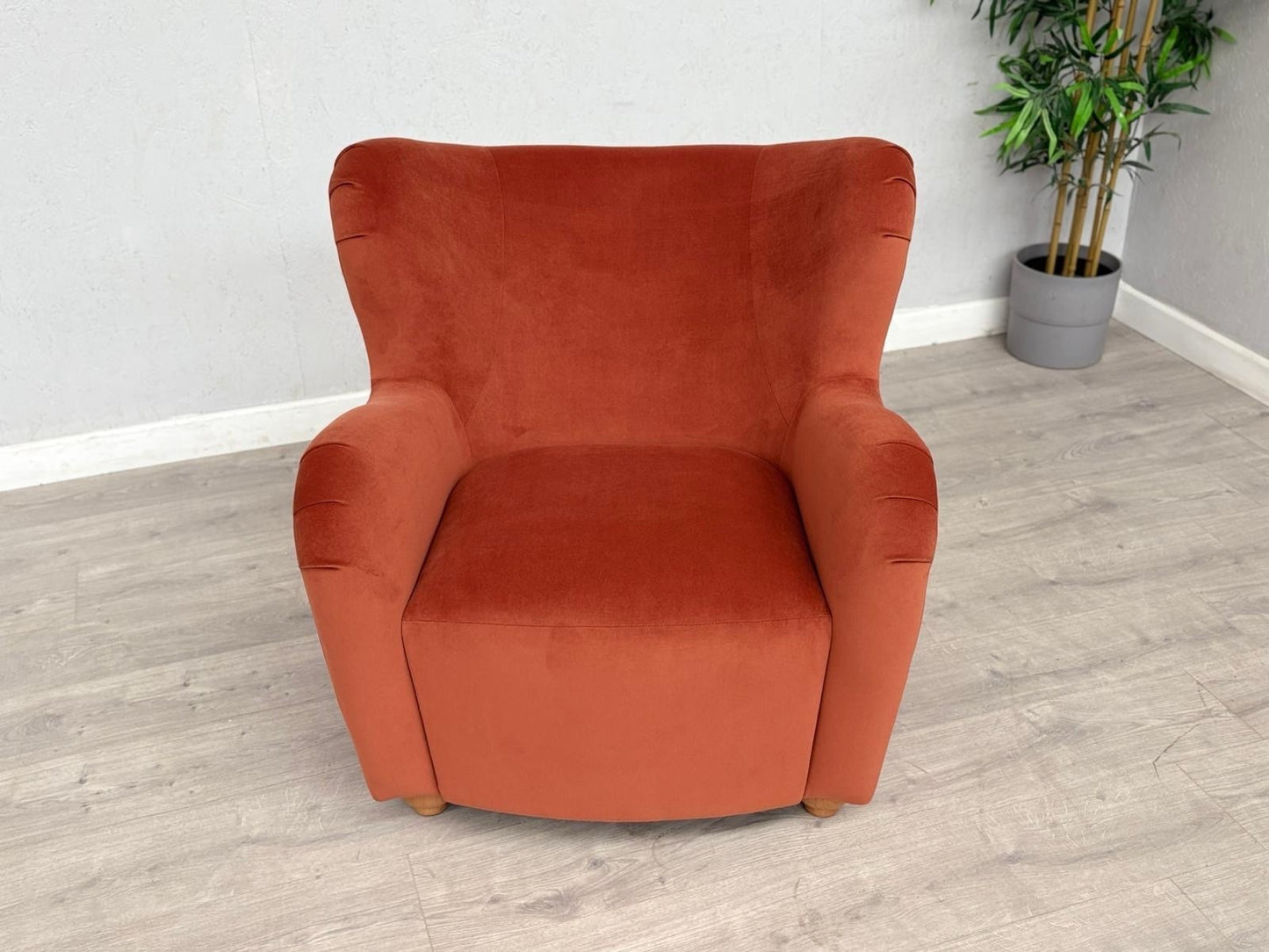 Westbridge BACHO Fabric Wingback Accent Chair / Armchair - RRP £899