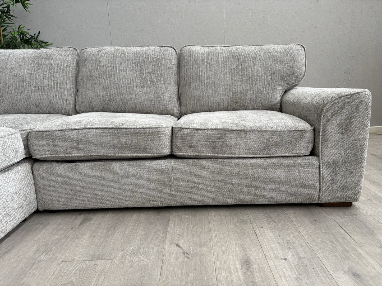 Furniture Village EMILIA Fabric LHF Small Sofa Bed Corner Sofa - RRP £2,095