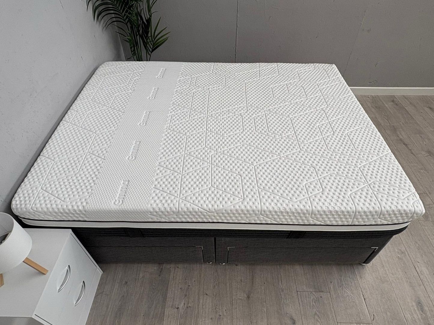 EMMA - Diamond Deluxe Spring Free 5ft Kingsize Mattress - RRP £2,099