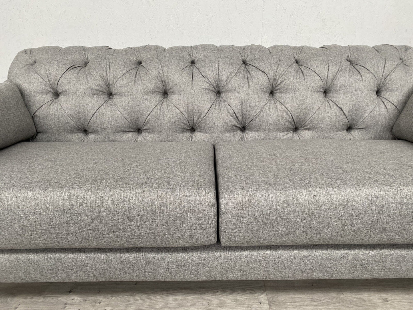 John Lewis - SWOON MENDEL Large 3 Seater Sofa, Cinder Wool Grey - RRP £1,699