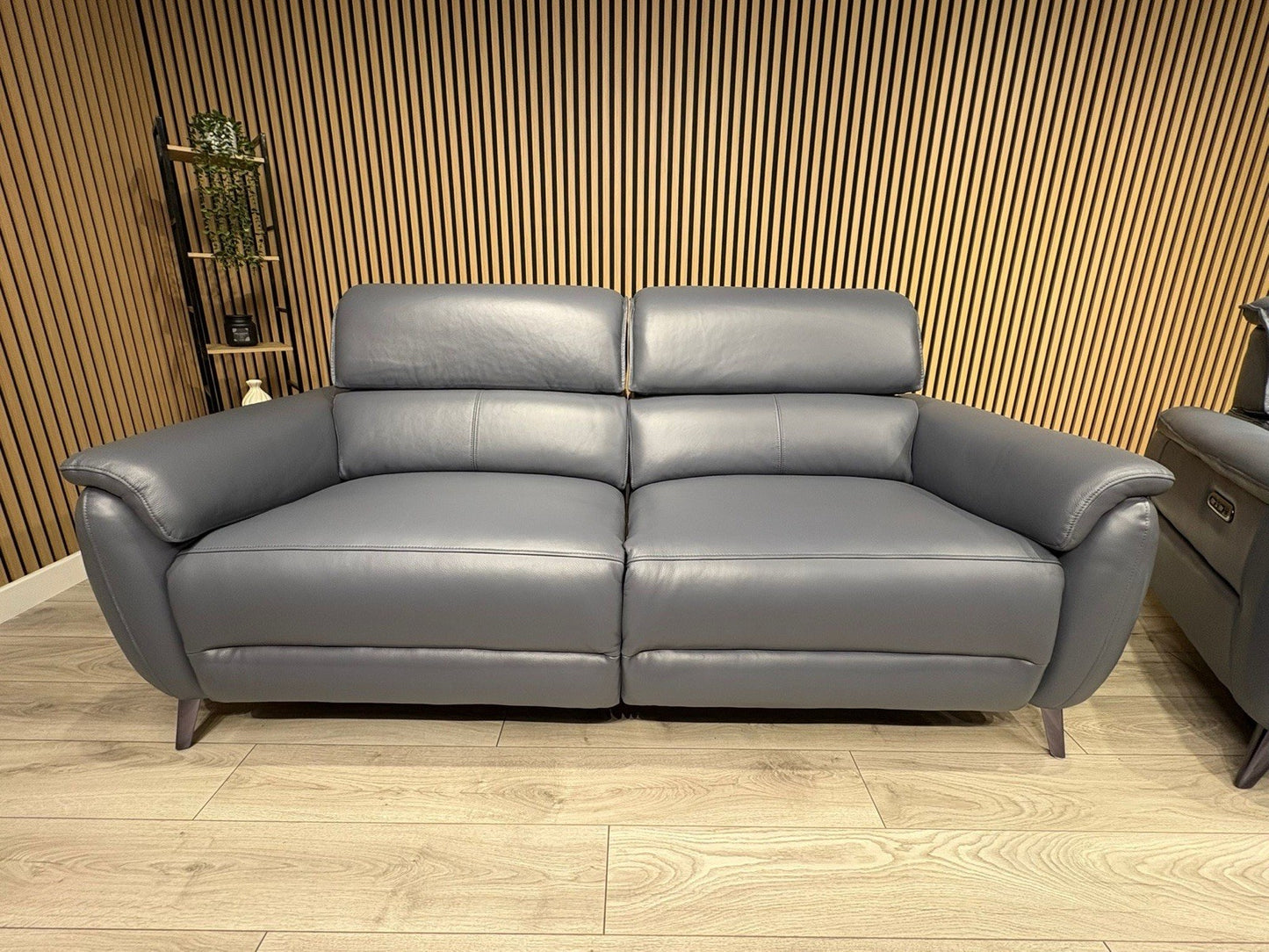 Furniture Village JUDE Style Leather 3 + 2 Seater Power Sofa Set - RRP £4,690