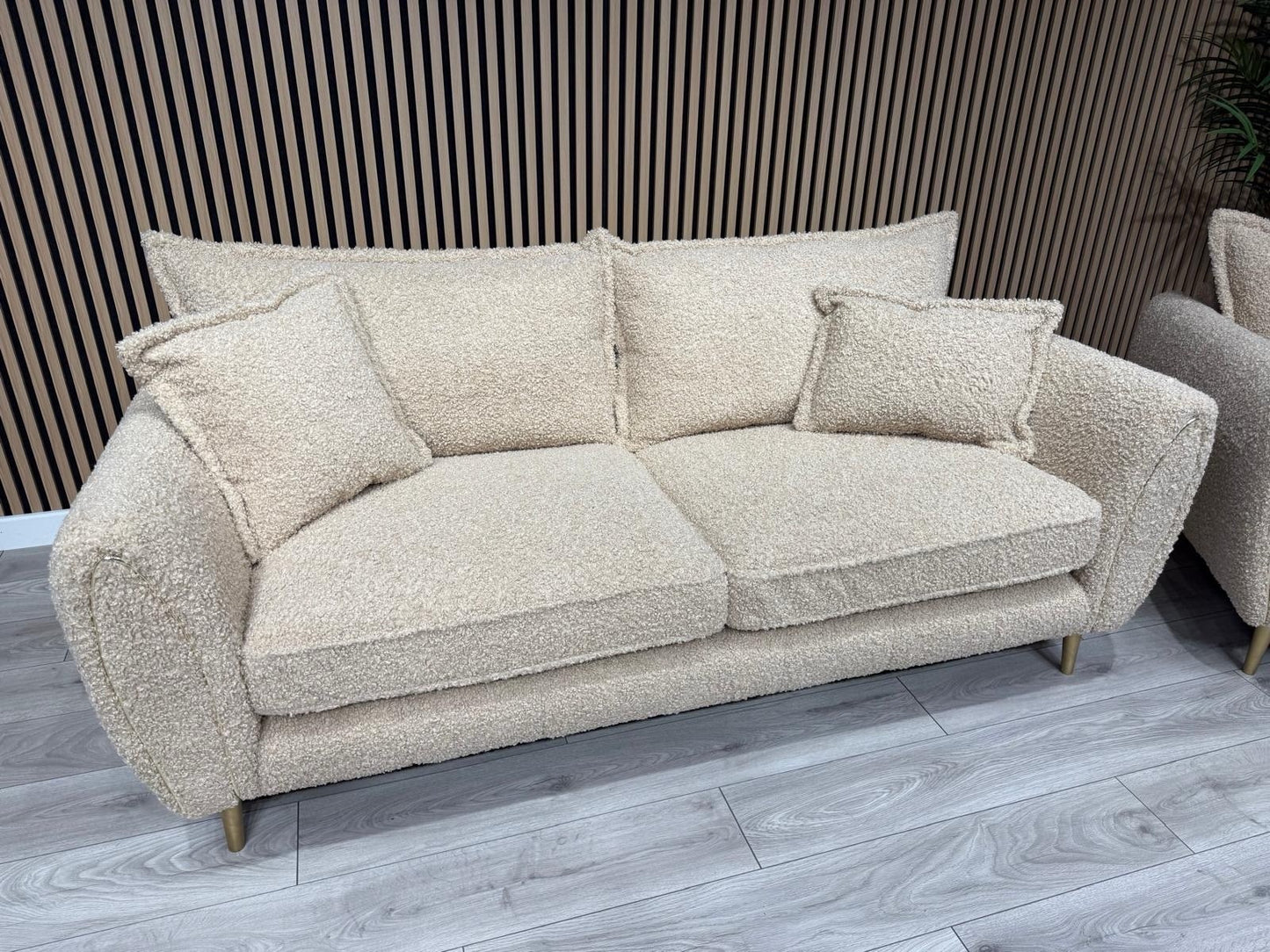 Sofology - Gabrielle Style Fabric 3 Seater Sofa + Armchair Set - RRP £2,898