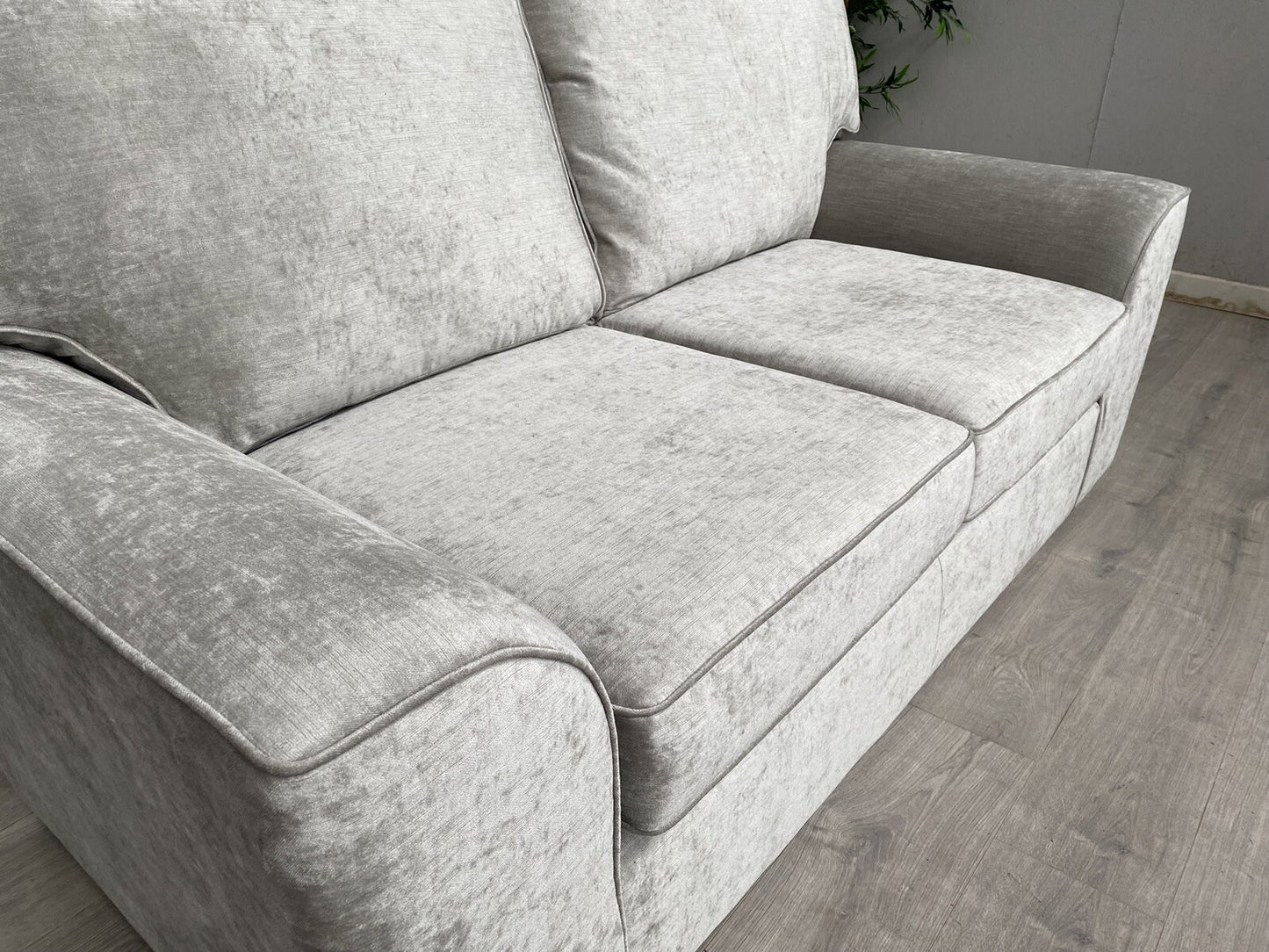 NEXT - STAMFORD Medium 2 Seater Sofa, Antique Velvet Light Beige - RRP £1,275
