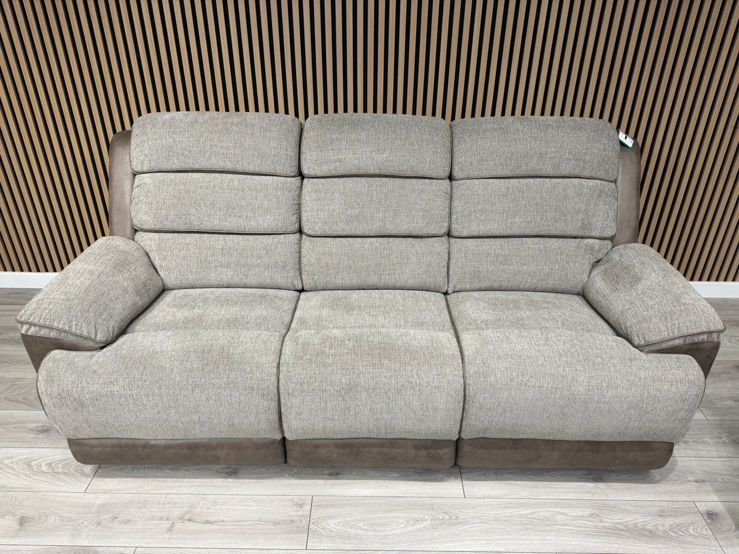 DFS LAKELYN Style Fabric 3 + 2 Seater Sofa Set, Manual Recliners - RRP £2,978