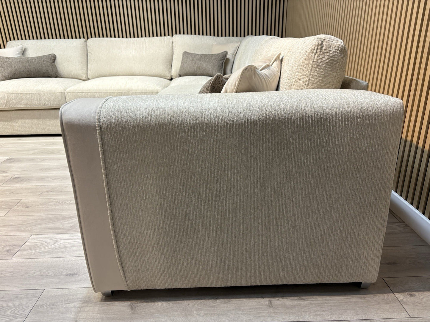 NAPLES Fabric Large Corner Sofa ( 3 Corner 3 ) - RRP £2,495