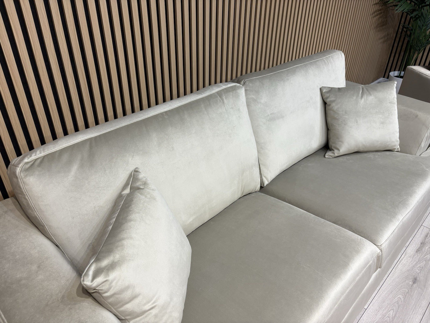 NEXT - STRATUS Fabric 3 Seater Sofa + Loveseat Armchair - RRP £2,998