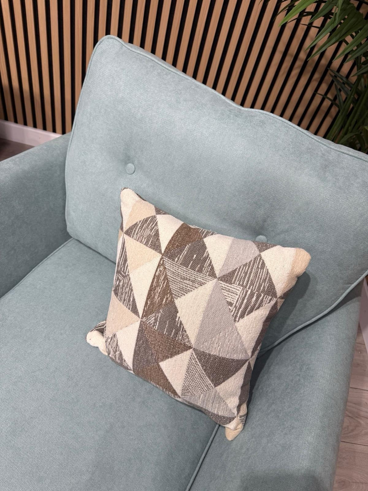 DFS - Zinc 3 Seater & Chair Fabric Seater Sofa Set RRP £1799
