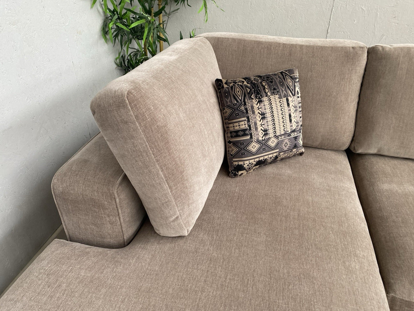 DFS - LAMBOURN Style Fabric LHF Large Chaise Corner Sofa - RRP £2,999