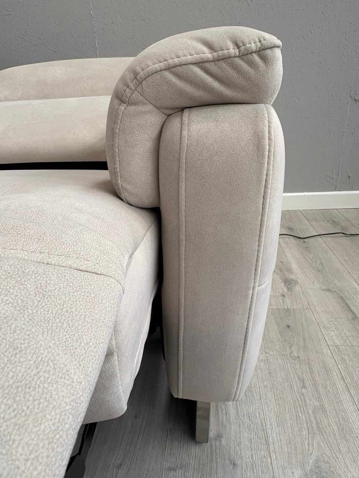 Furniture Village MOET Fabric Large Power Recliner Corner Sofa - RRP £3,595