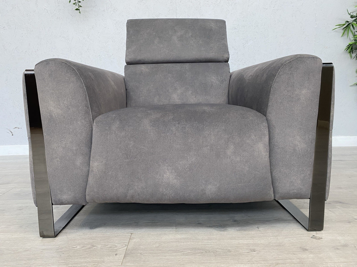 Furniture Village GISELLA Fabric Chair Armchair, Dexter Mocha - RRP £1195