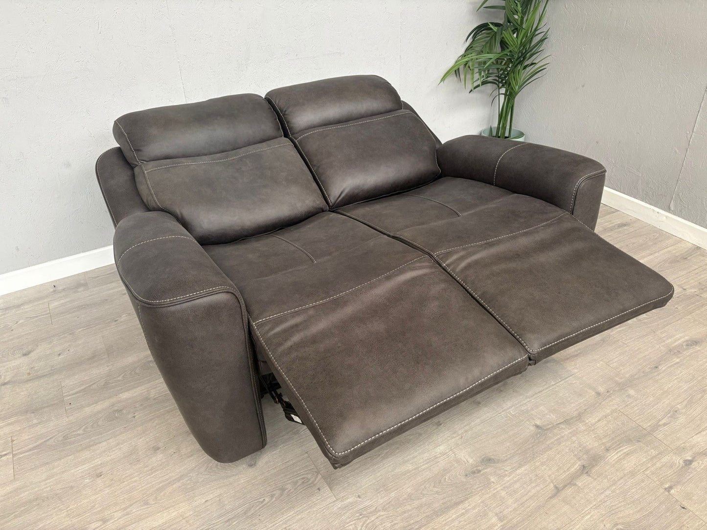 DFS - EIGER Fabric 2 Seater Power Recliner Sofa - RRP £1,899