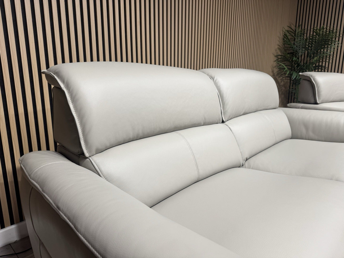 Furniture Village JUDE Style Leather 3 + 2 Seater Power Sofa Set - RRP £4,690