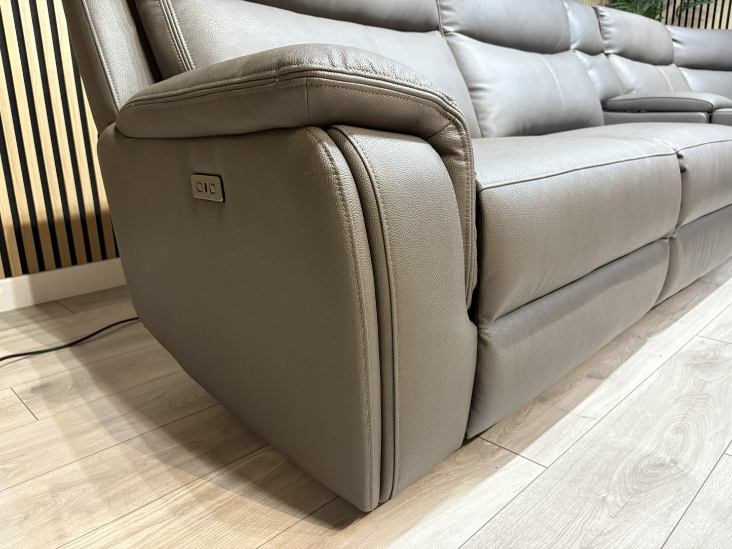 ScS - MAVERICK Fabric XL Modular 3 Corner 2 Sofa, Power Recliners - RRP £3,999
