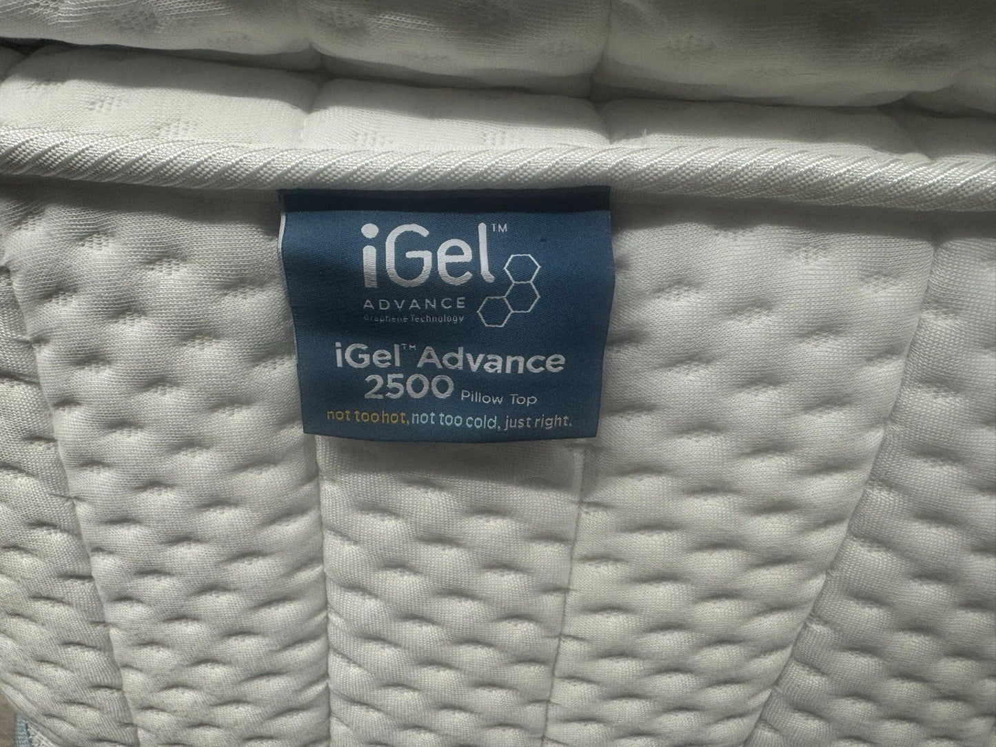 IGEL Advance 2500 Pillow Top 5ft Kingsize Mattress, Medium - RRP £1,799
