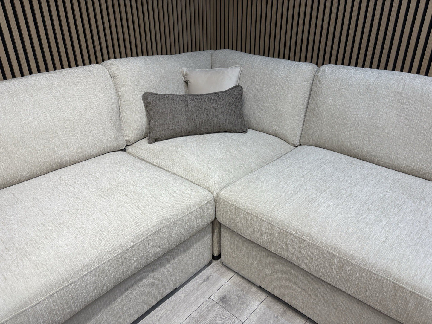 NAPLES Fabric Large Corner Sofa ( 3 Corner 3 ) - RRP £2,495