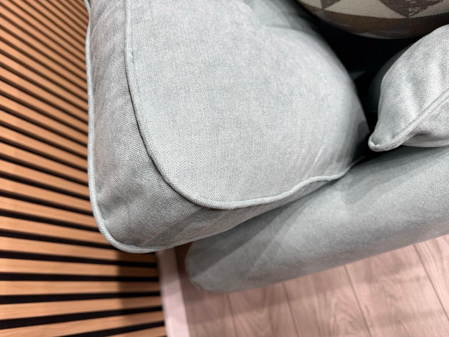 DFS - Zinc 3 Seater & Chair Fabric Seater Sofa Set RRP £1799