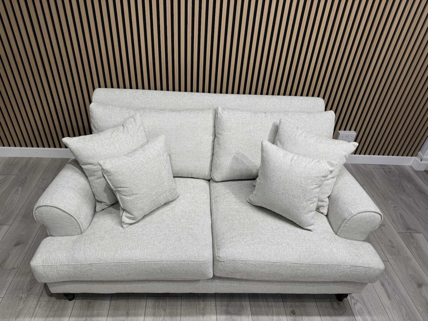Laura Ashley LYNDEN Style Fabric 3 Seater + 2 Seater Sofa Set, - RRP £2,500