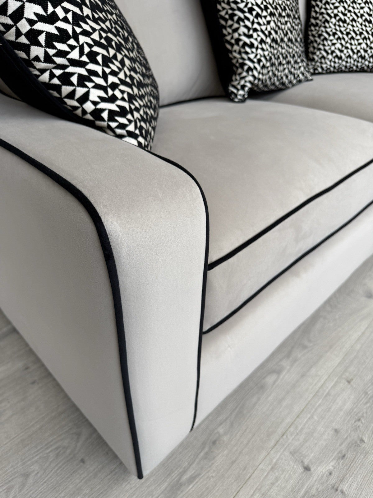 Furniture Village CELINE Fabric 3 Seater Sofa + 2 x Armchairs - RRP £5,685