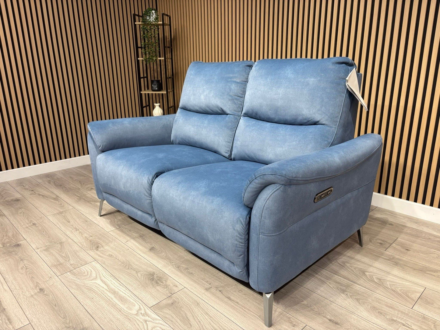 Furniture Village DAYTONA Fabric 2 Seater Power Recliner Sofa - RRP £1,395