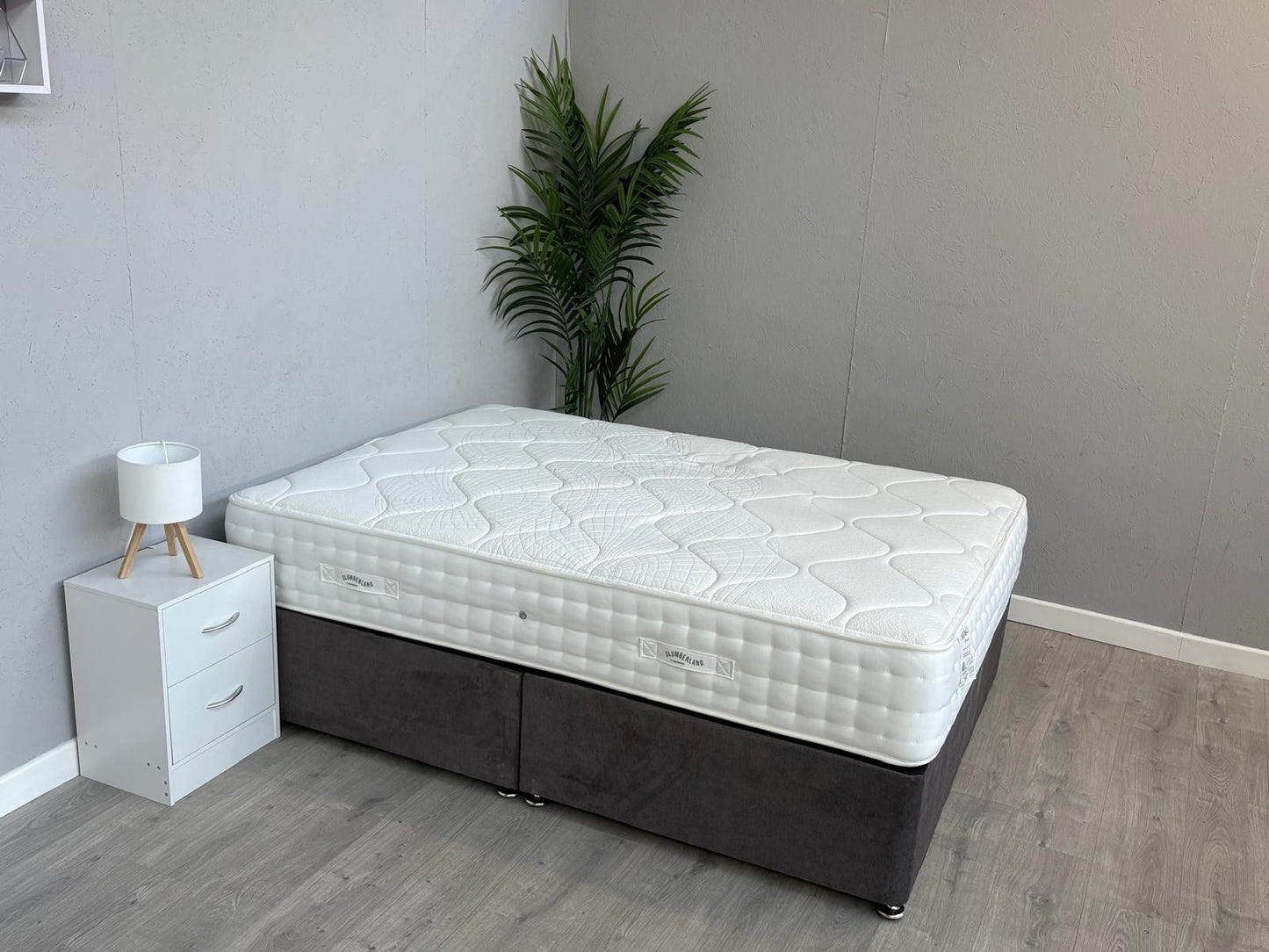 Slumberland NATURALS PREMIUM WOOL 4ft 6 Double Mattress, Firm - RRP £1,099