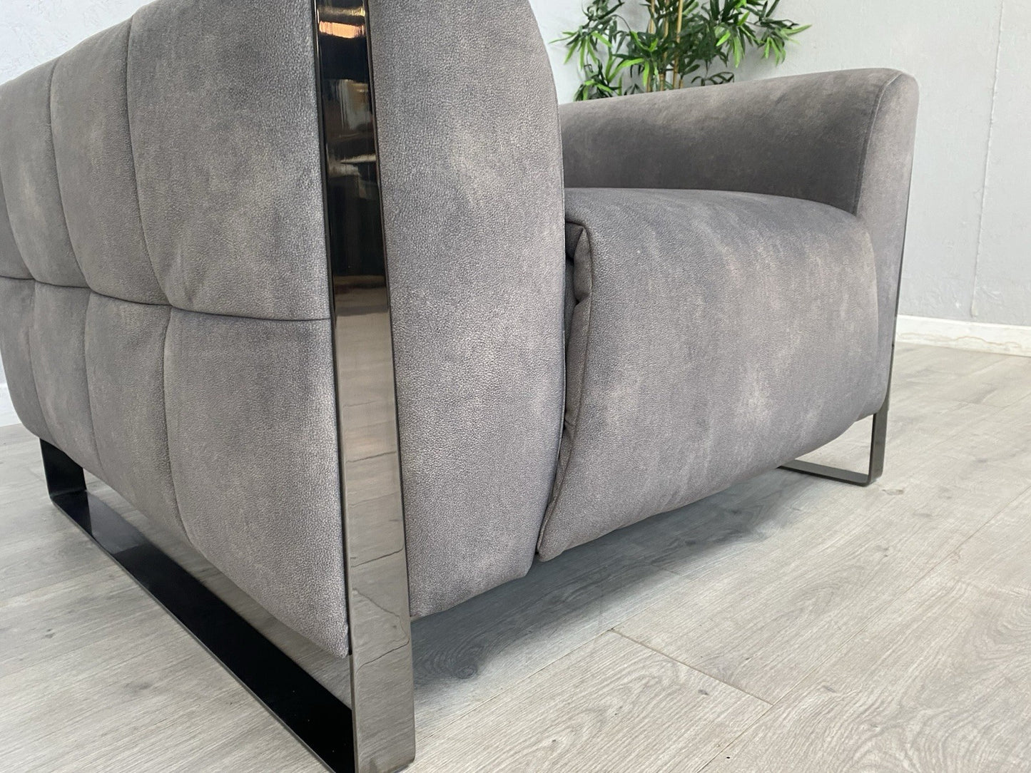 Furniture Village GISELLA Fabric Chair Armchair, Dexter Mocha - RRP £1195
