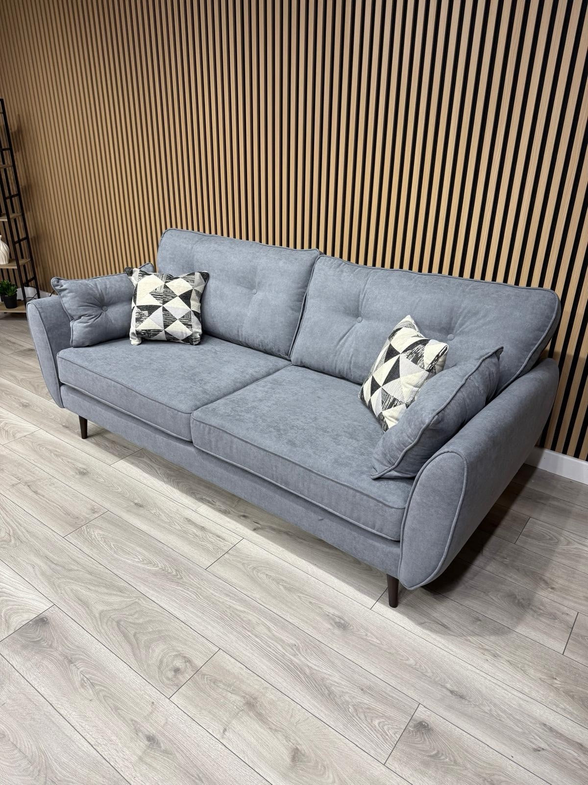 DFS - Zinc 3 & 2 Fabric Seater Sofa Set RRP £1799