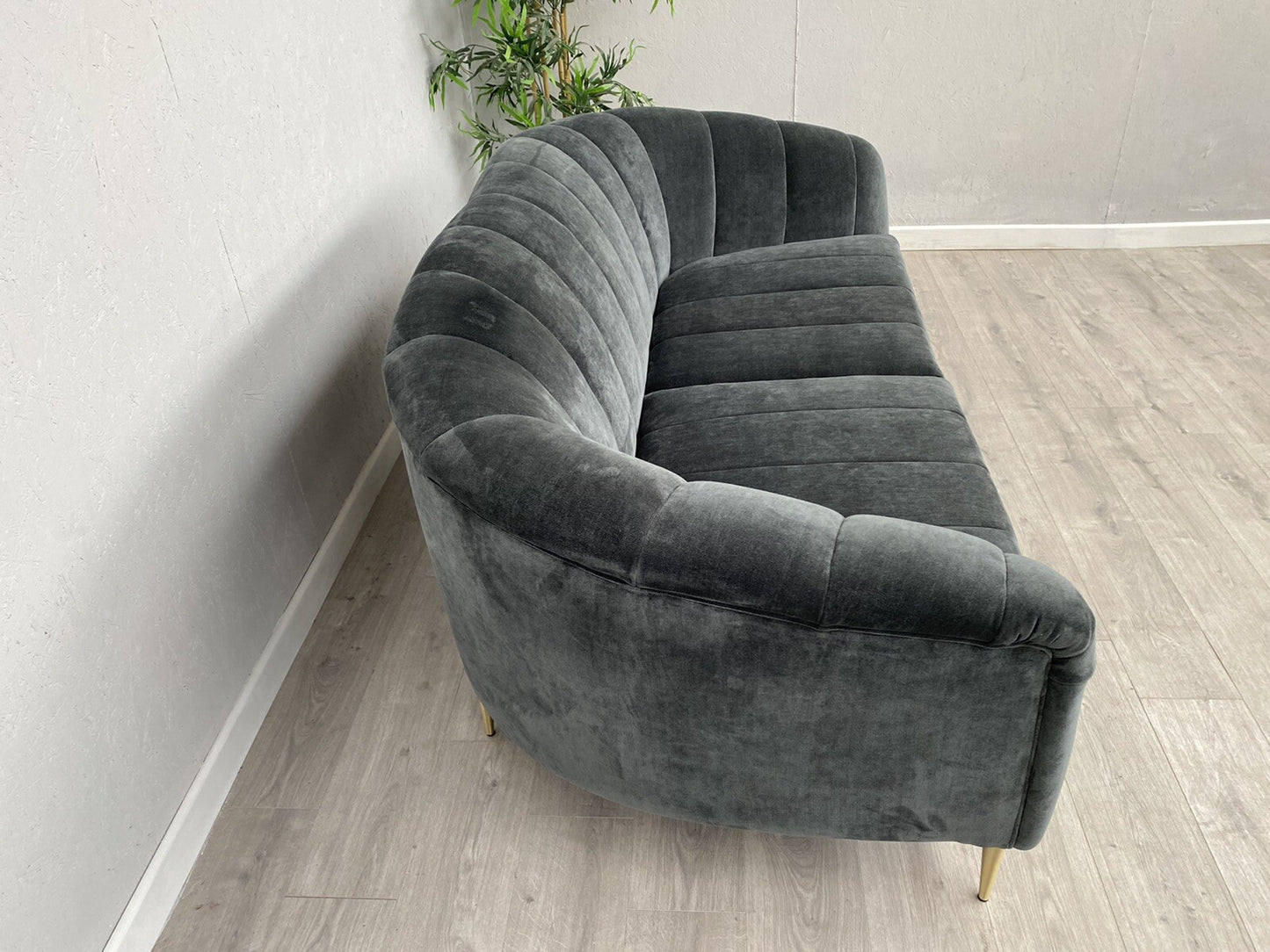 Sofology - OPULENT Large 3 Seater Sofa, Black - RRP £2,199