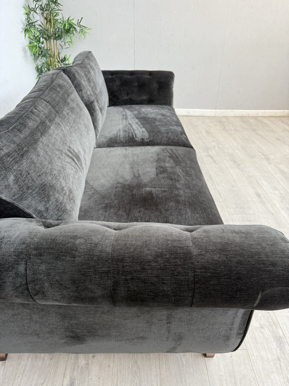 Furniture Village Boutique PALACE Fabric 4 Seater Classic Back Sofa - RRP £2,795