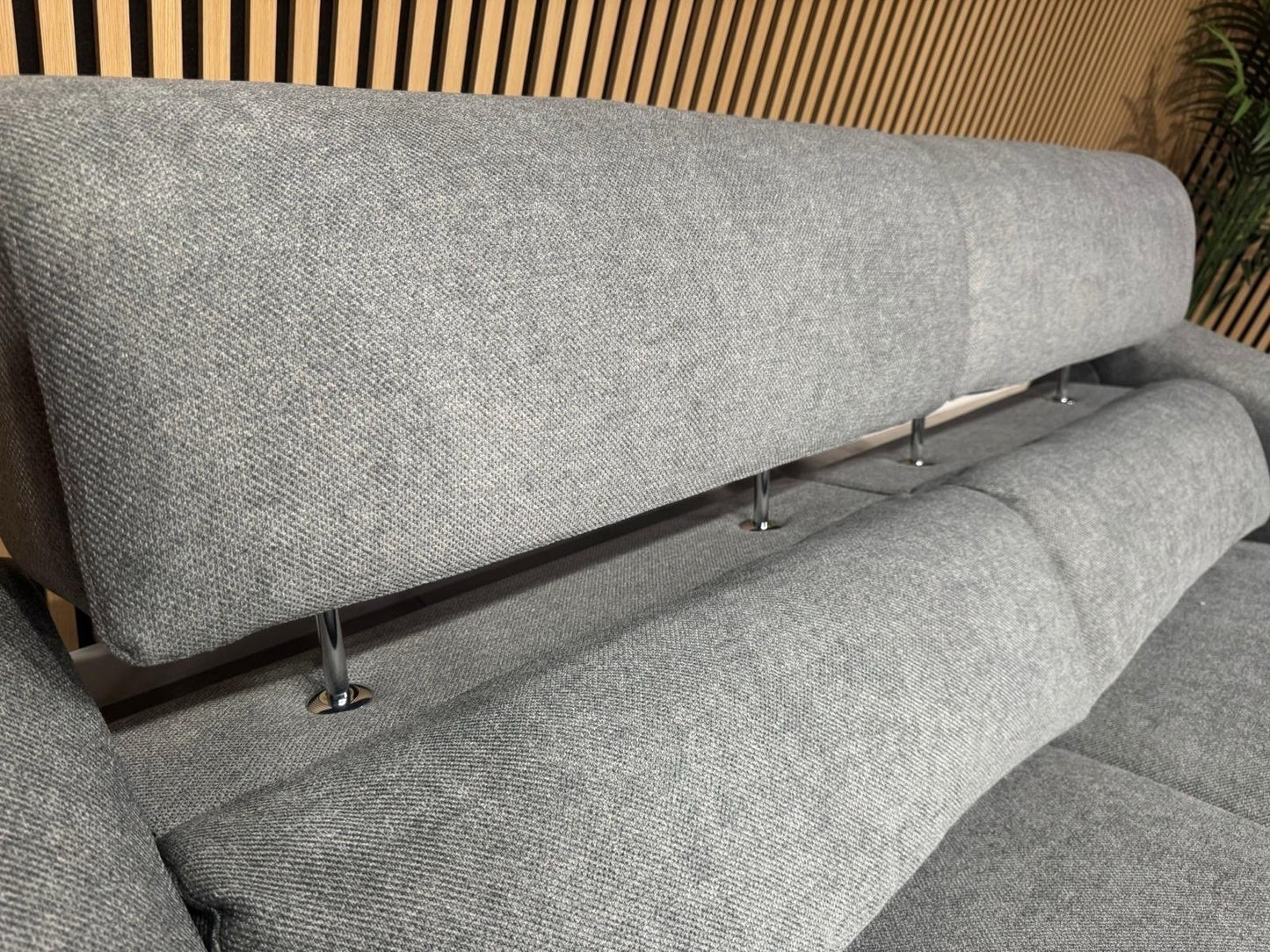 DFS Sample - SAN MATEO Style Fabric 3 + 2 Seater Power Sofa Set - RRP £3,098