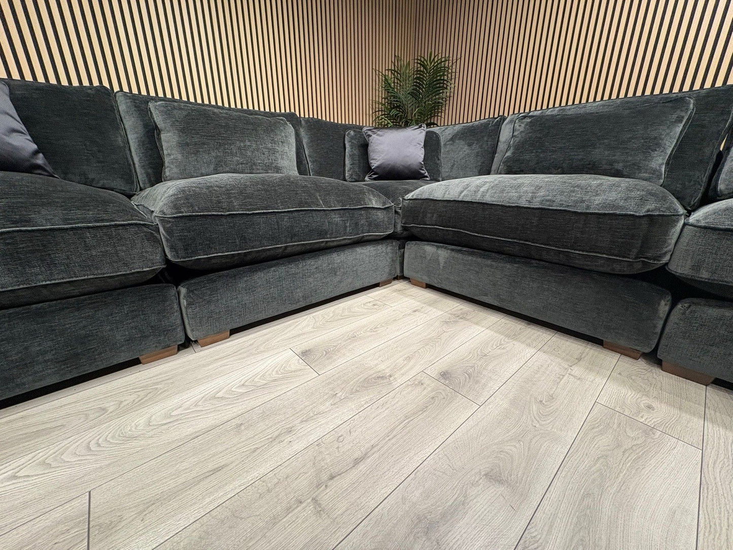Sofology CAVALLI Fabric Modular 3 Corner 3 Sofa, Slate - RRP £5,499