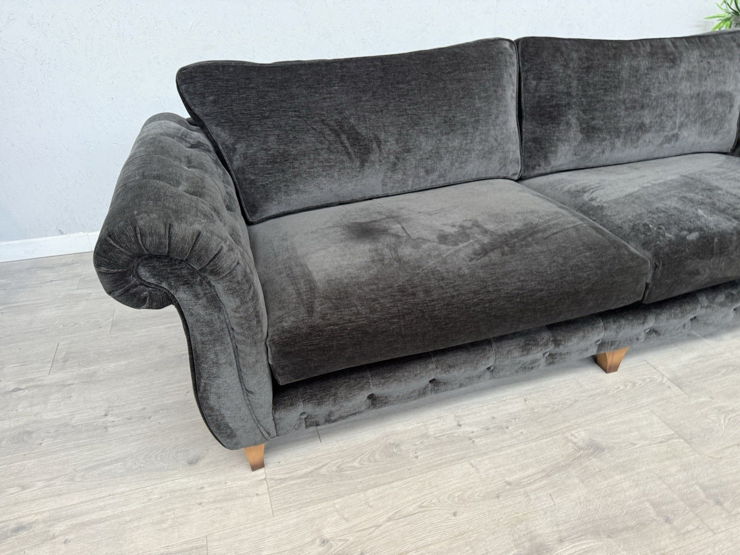 Furniture Village Boutique PALACE Fabric 4 Seater Classic Back Sofa - RRP £2,795