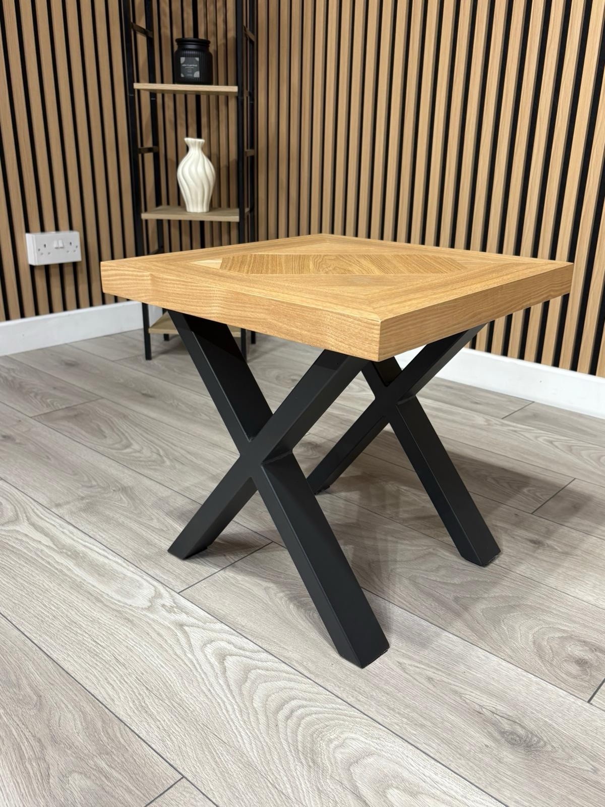 NEXT Sample - Lowry Lamp/Side Table - RRP: £250