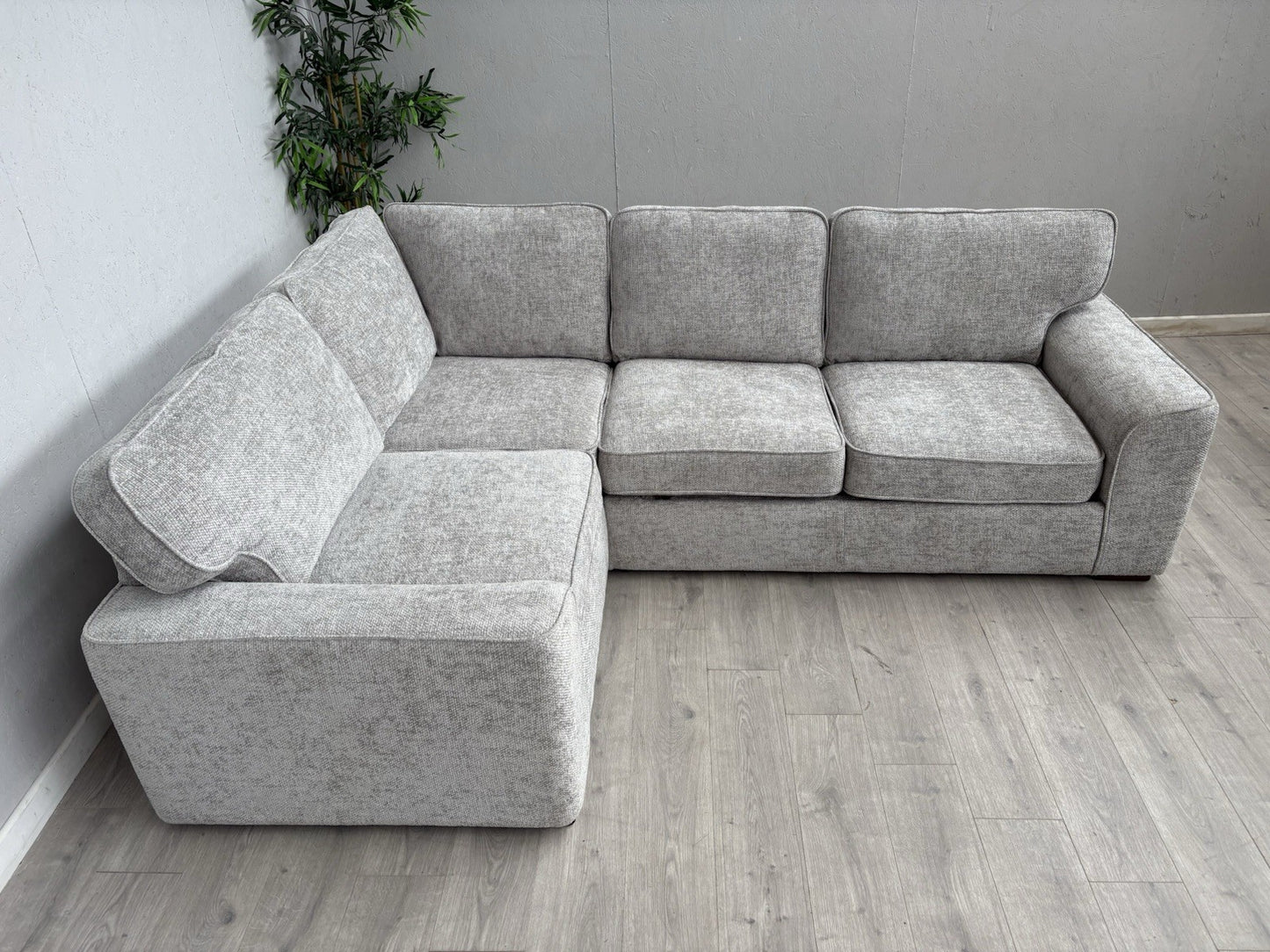 Furniture Village EMILIA Fabric LHF Small Sofa Bed Corner Sofa - RRP £2,095