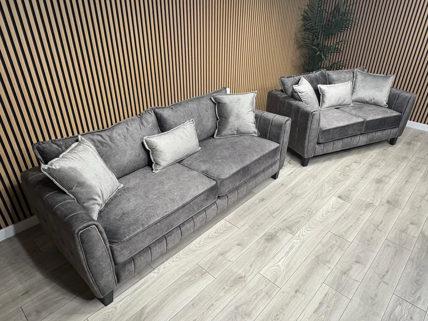 DFS - Cherished Style 3 + 2 Seater Sofa Set, Formal Back - RRP £2,399