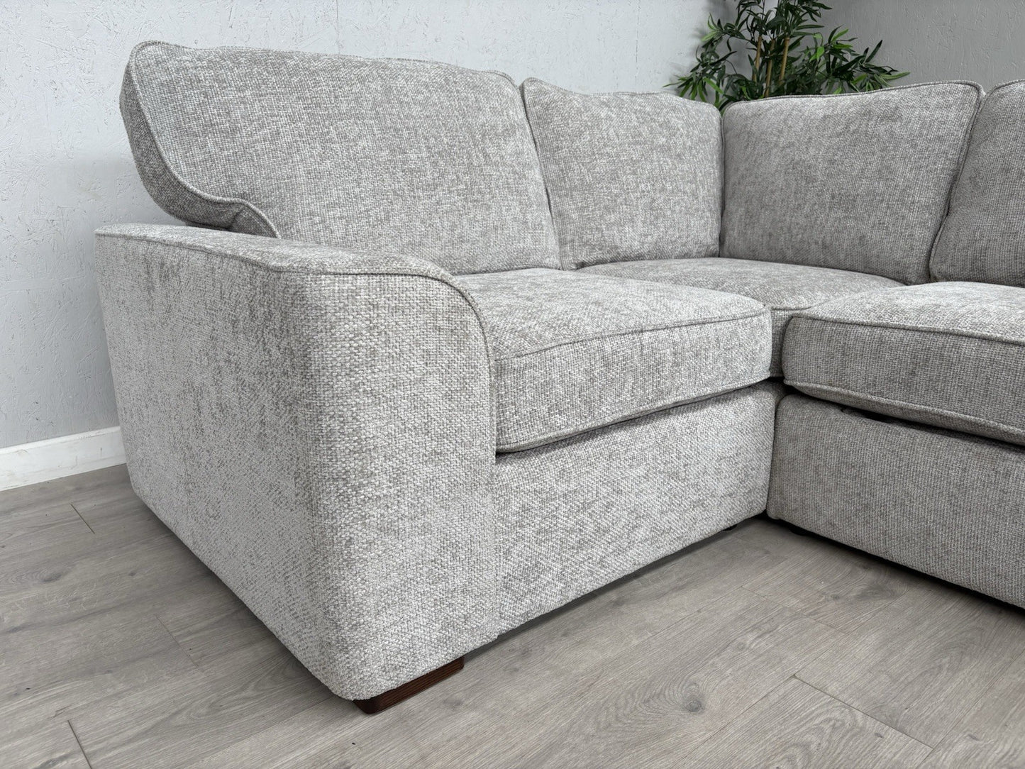 Furniture Village EMILIA Fabric LHF Small Sofa Bed Corner Sofa - RRP £2,095