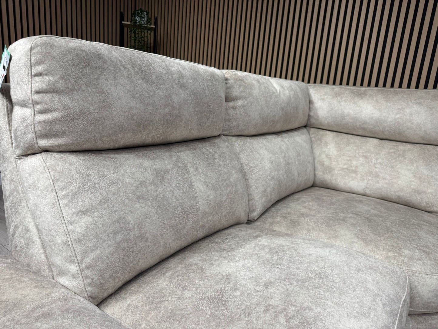 Furniture Village CONTEMPO Fabric LHF Open End Chaise Corner Sofa - RRP £2,295
