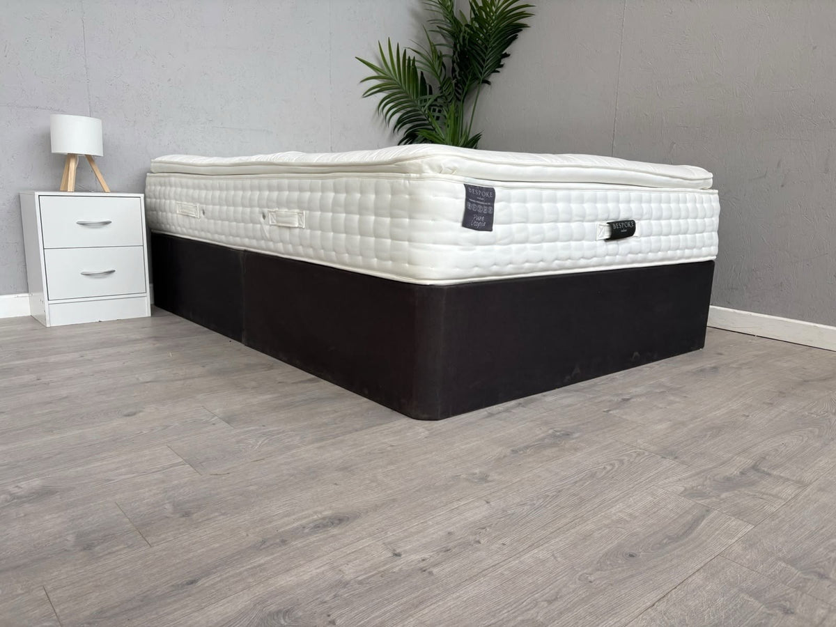 Staples Bespoke Pure UTOPIA Pillowtop 5ft Kingsize Mattress, Medium - RRP £1,699