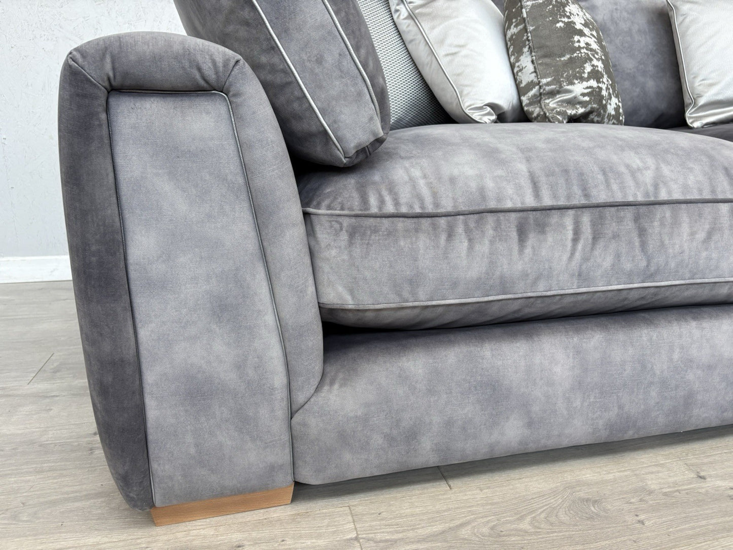 Sofology - EMPEROR Fabric Large 3 Corner 1.5 Open End Chaise Sofa - RRP £5,399