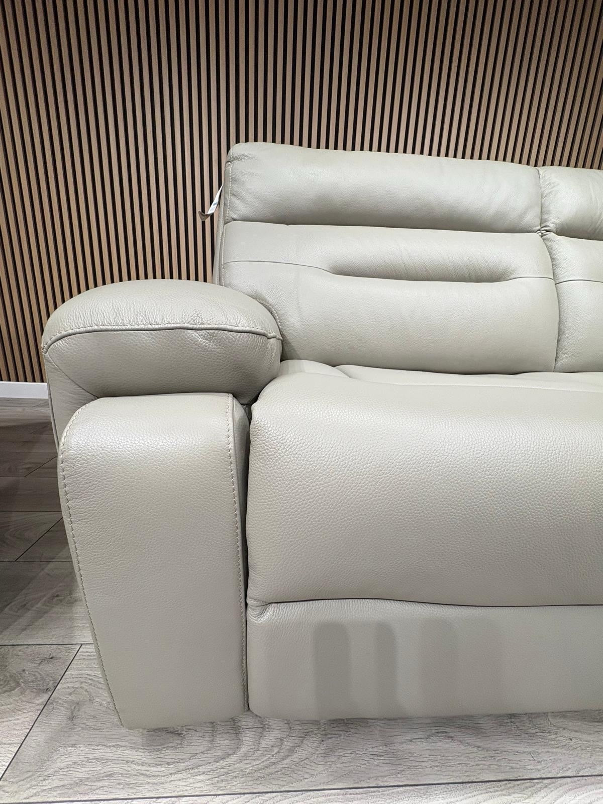 Furniture Village CINEMAX Leather 3 Seater Sofa + Armchair - RRP £2,890