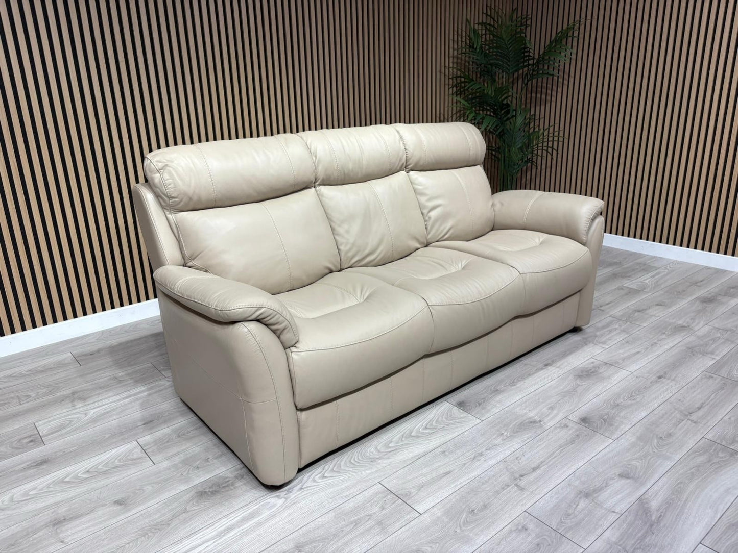 Furniture Village - Relax Station REVIVE Leather 3 Seater Sofa - RRP £2,095