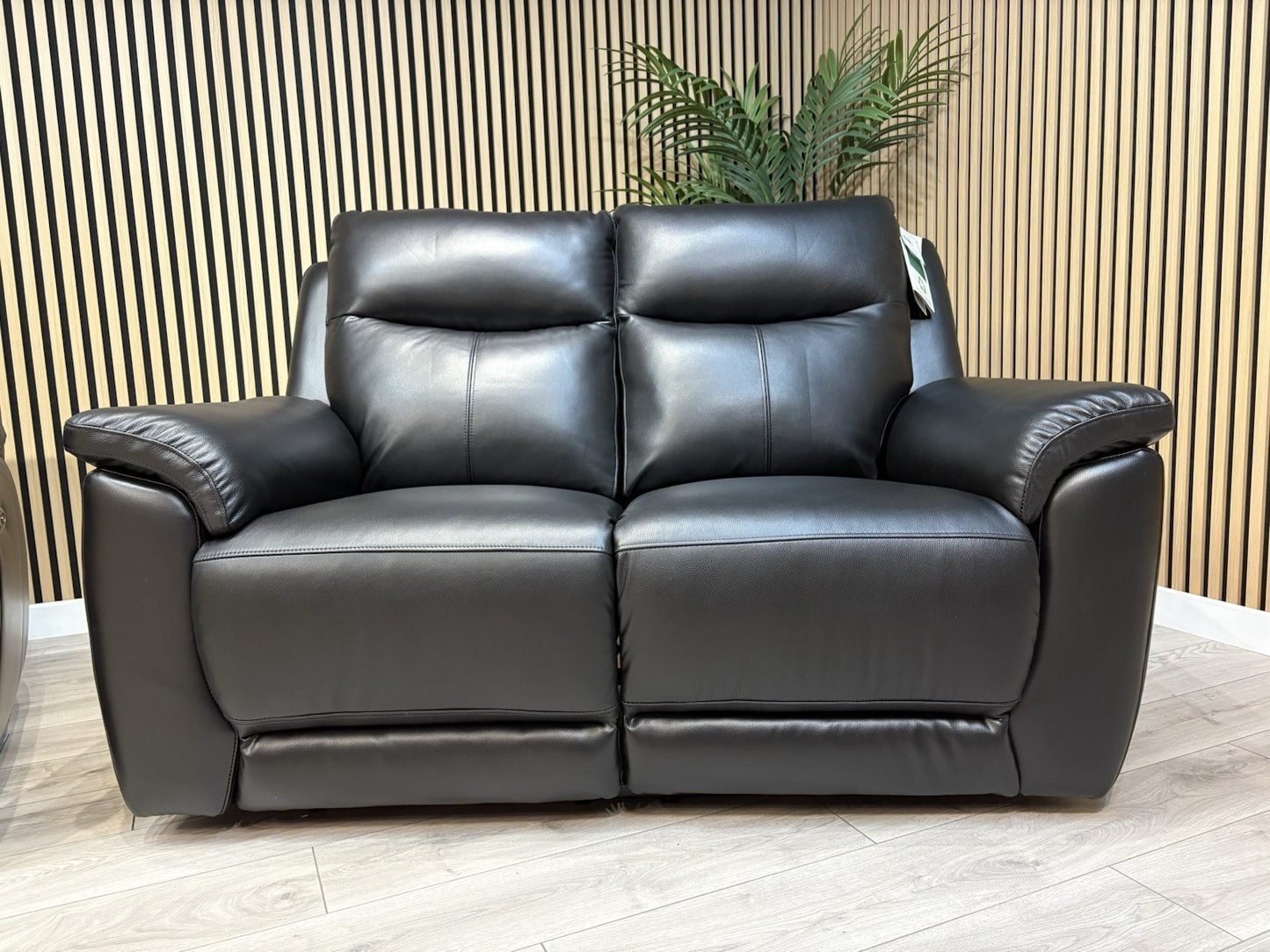 NAVONA 3 Seater + 2 Seater Leather Sofa Set, Power Recliners - RRP £3,498