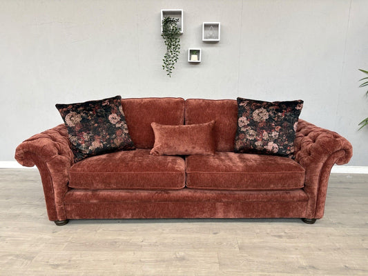 Victoria Fabric 4 Seater Sofa - RRP £2299