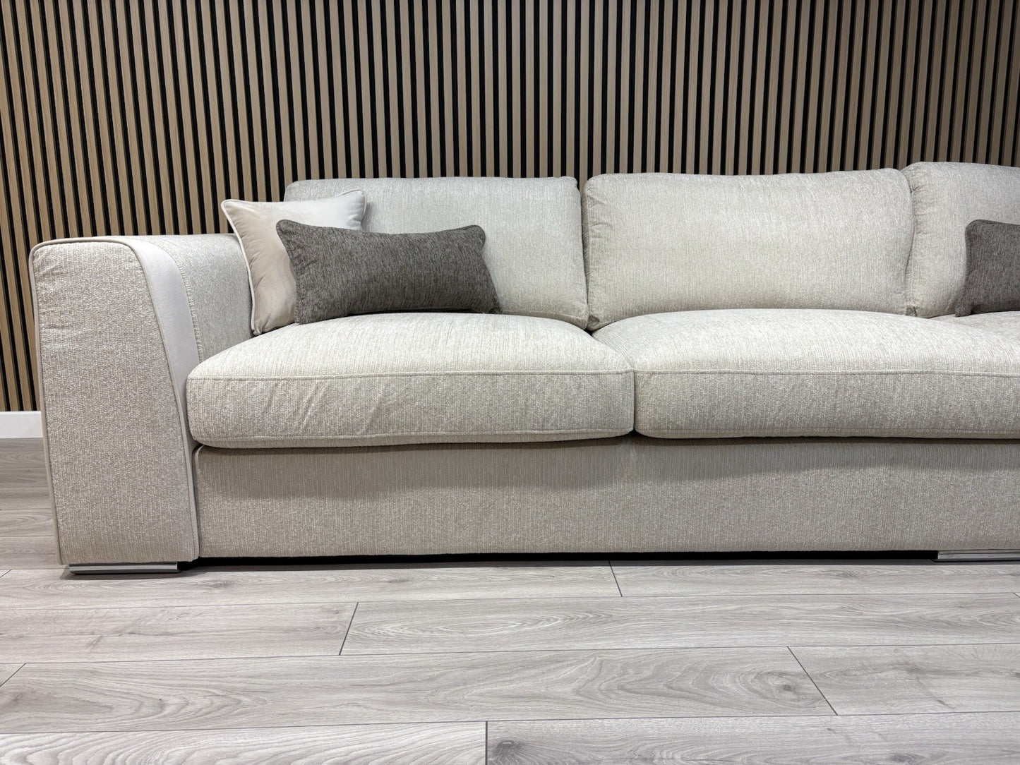 NAPLES Fabric Large Corner Sofa ( 3 Corner 3 ) - RRP £2,495