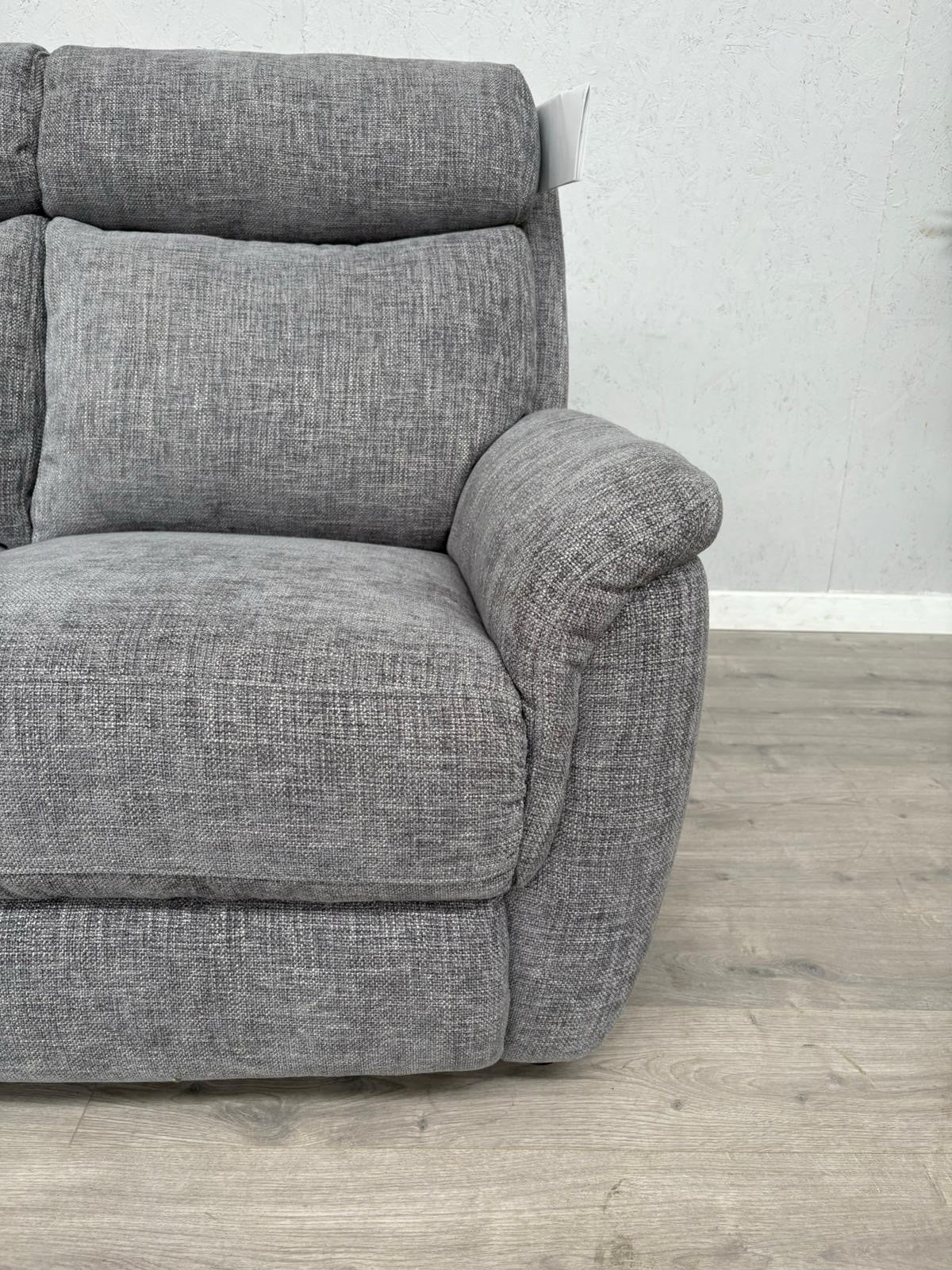 Furniture Village - ORLANDO Fabric 3 Seater Sofa, Anivia Brown - RRP £1,895