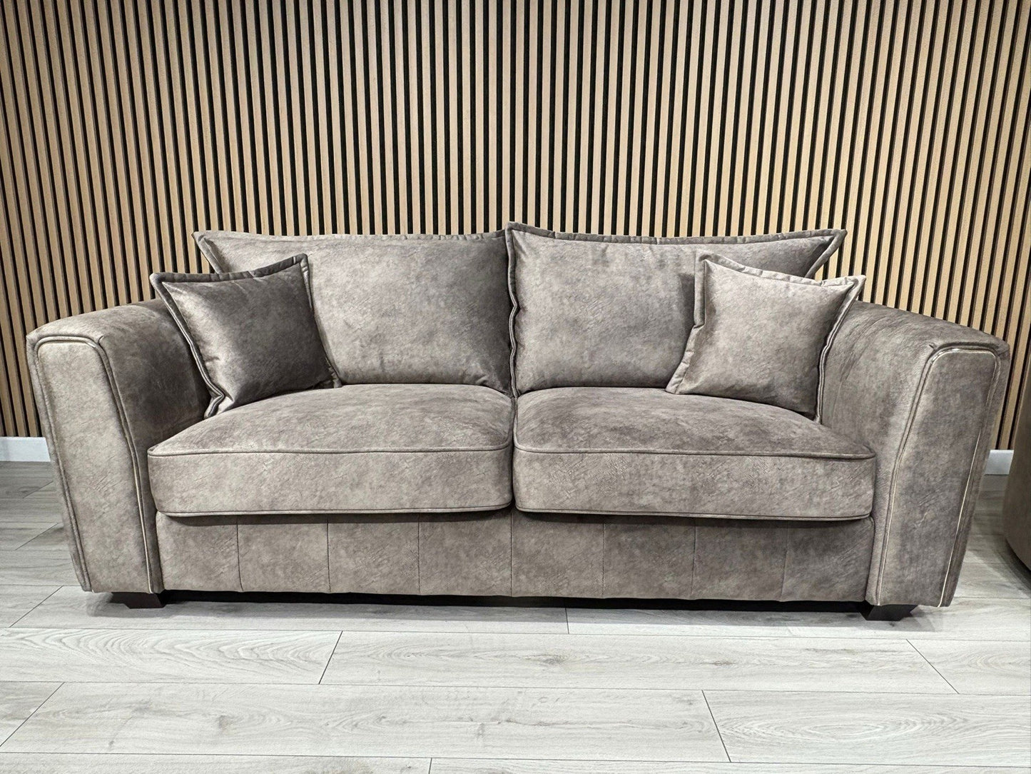 DFS - CHERISHED Style 3 Seater Sofa + Swivel Armchair, Formal Back - RRP £2,248