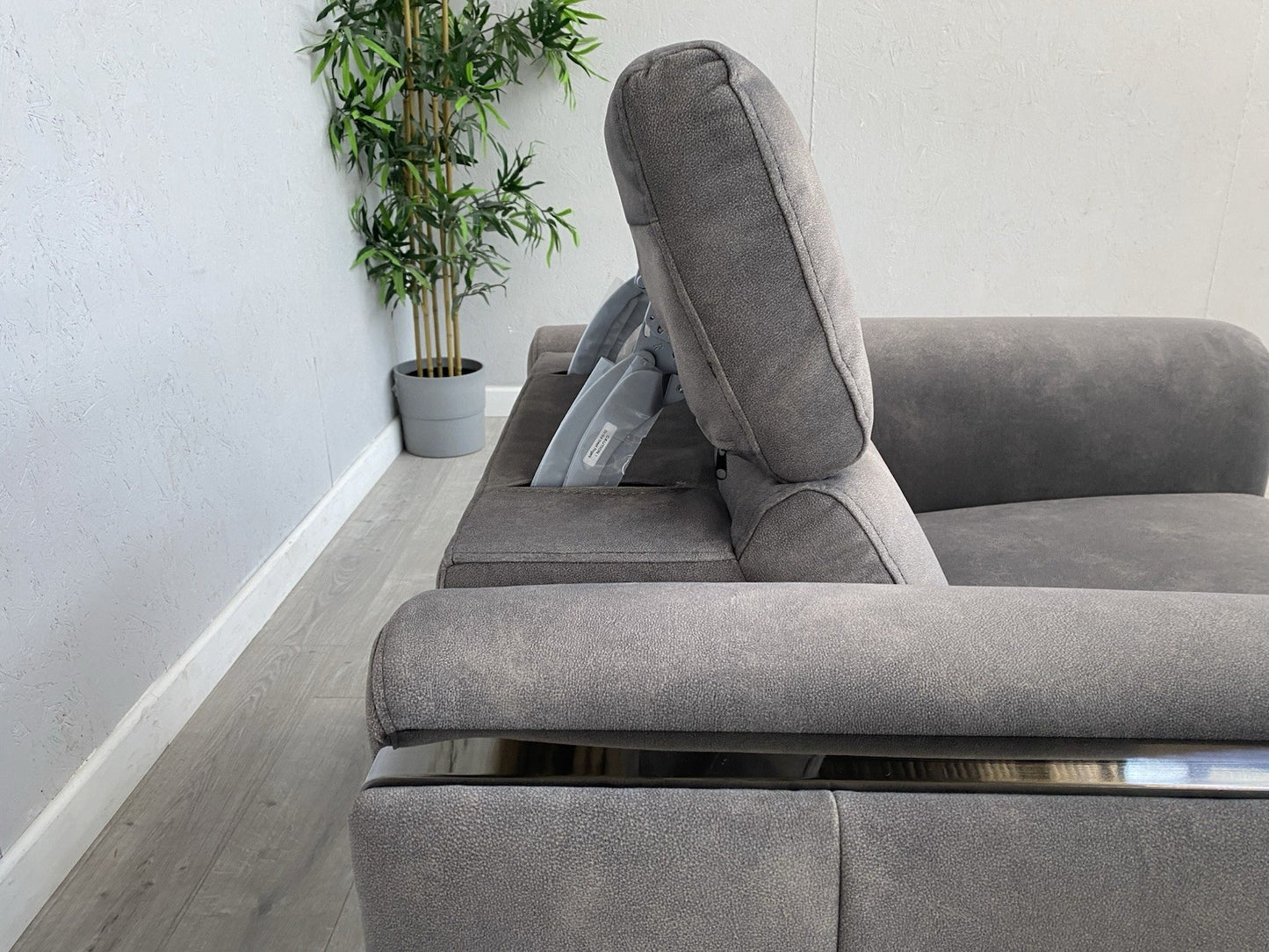 Furniture Village GISELLA Fabric Chair Armchair, Dexter Mocha - RRP £1195