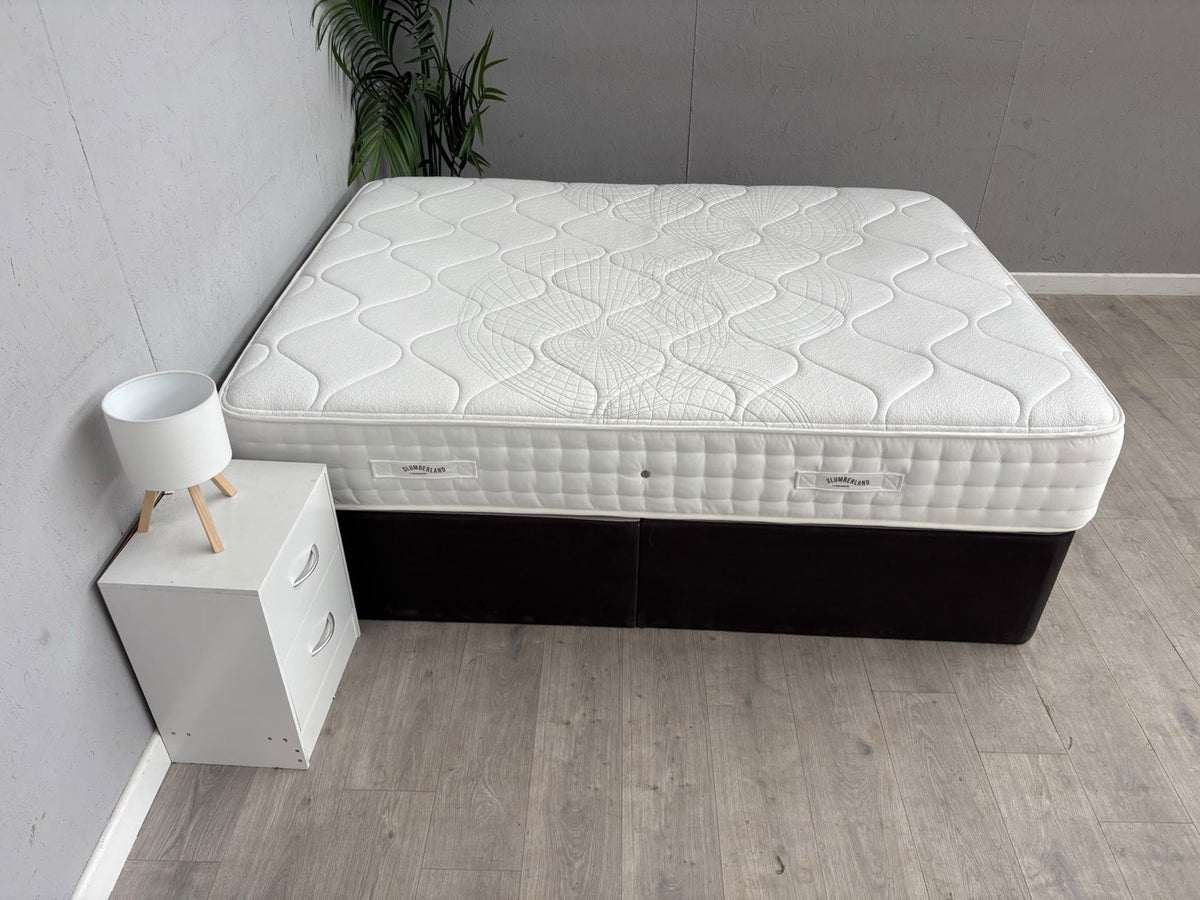 Slumberland NATURALS PREMIUM WOOL 5ft Kingsize Mattress, Medium - RRP £1,199